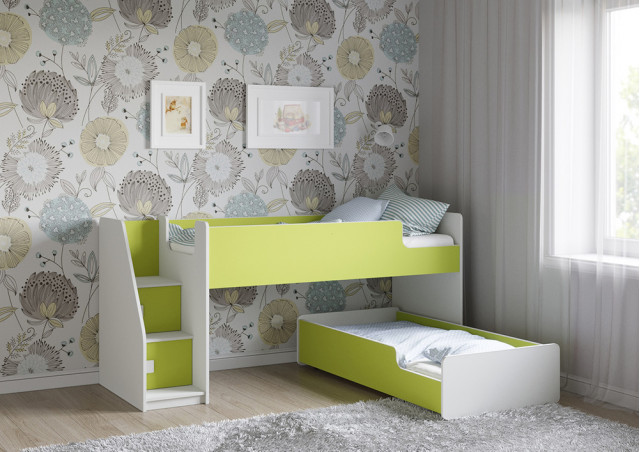 Детская выкатная кровать Легенда К402.41 в Красноперекопске